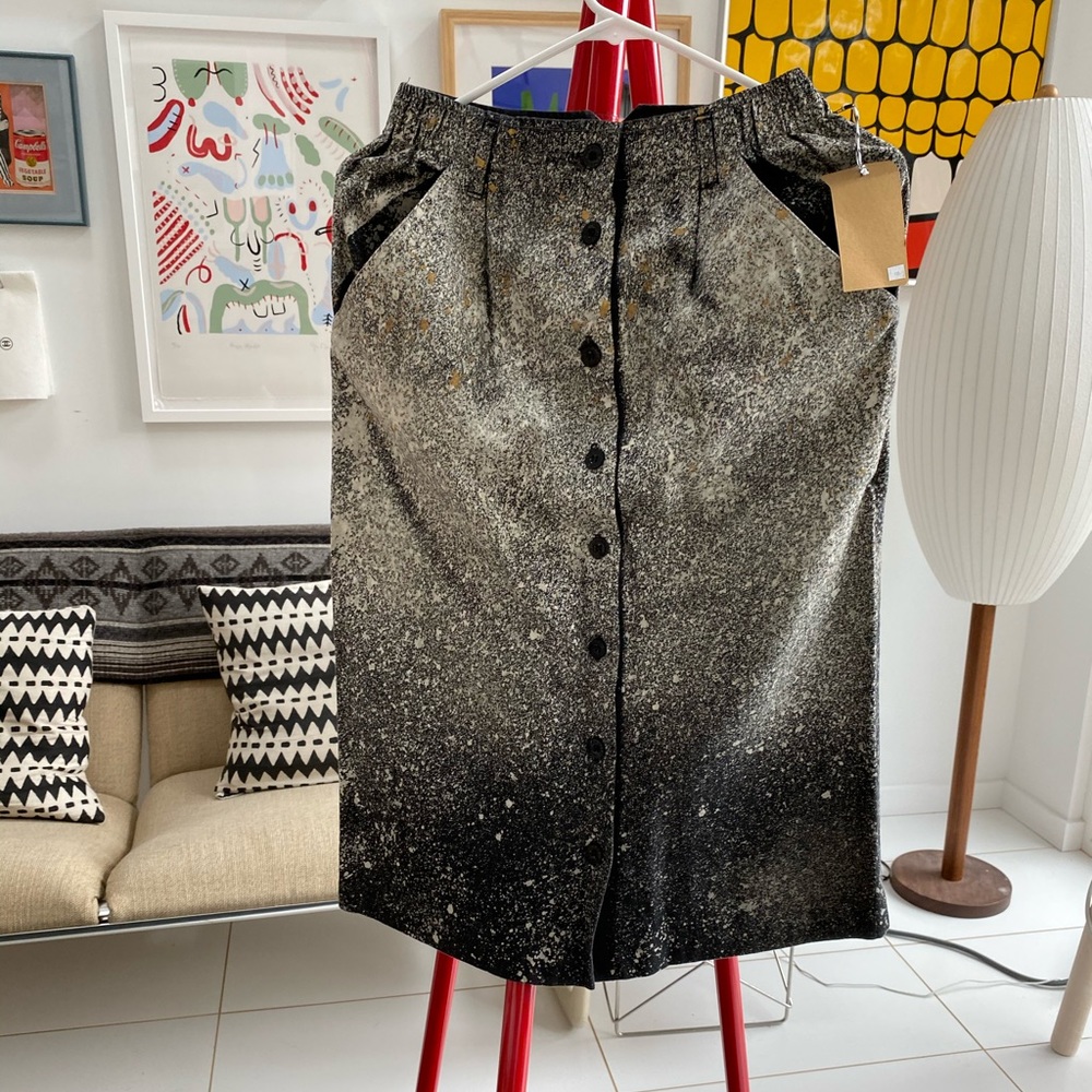 Kin tsugi Relaxed fit pencil skirt